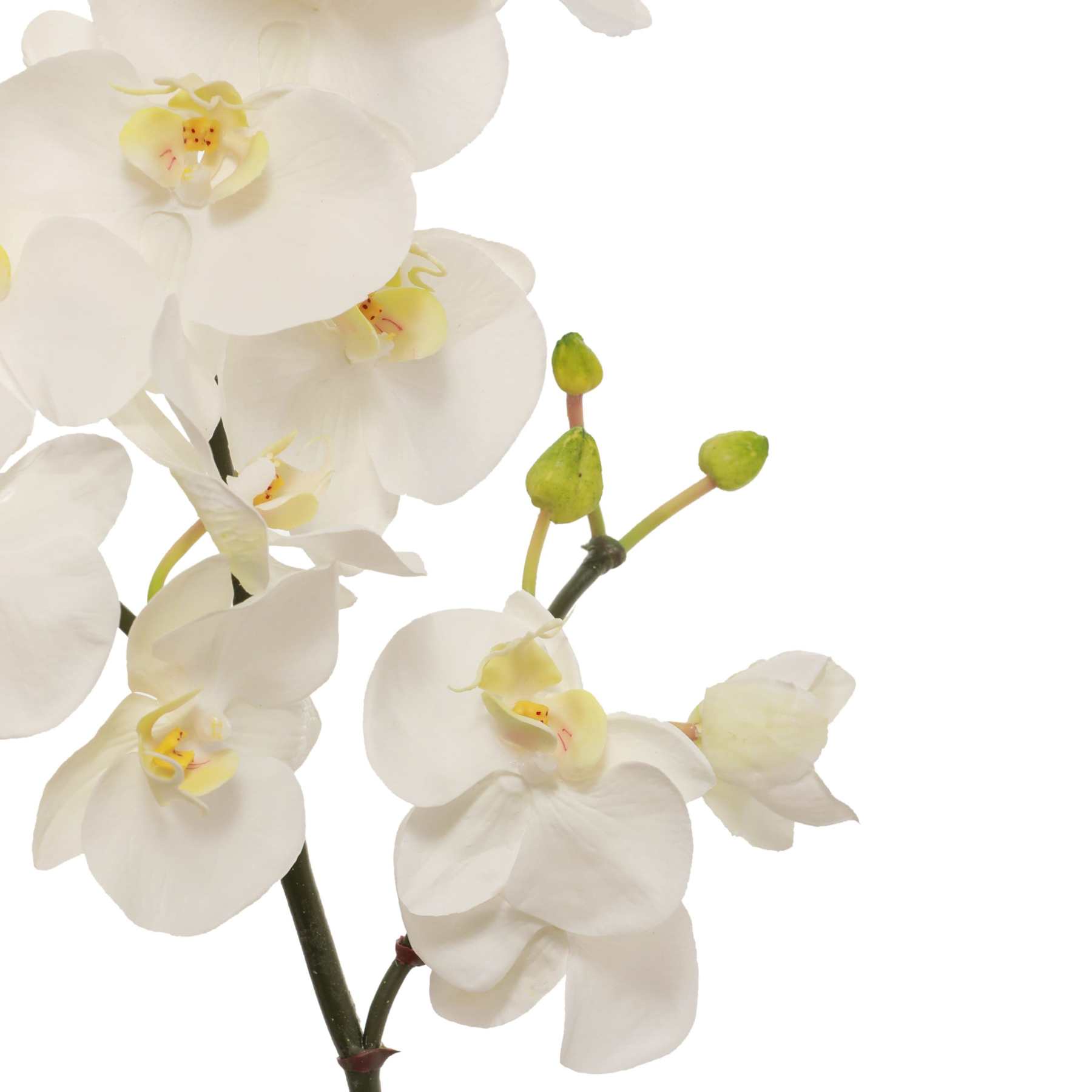 Artificial White Spray Orchid Phalaenopsis 42"-xinru shop