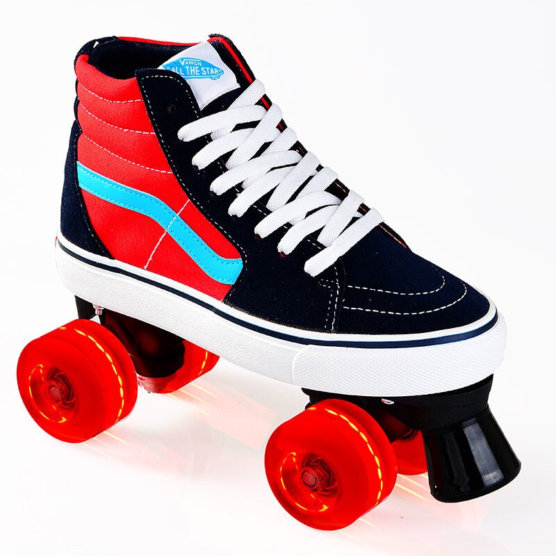 Vans Roller Skates-Classic Red-xinru shop