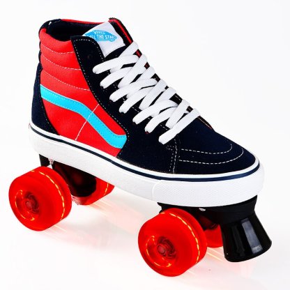 Vans Roller Skates-Classic Red-xinru shop