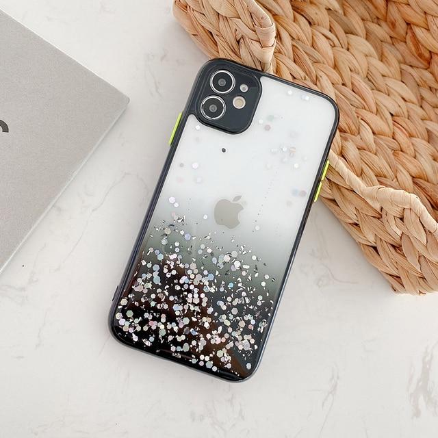 Gradient Glitter Sequins Case-xinru