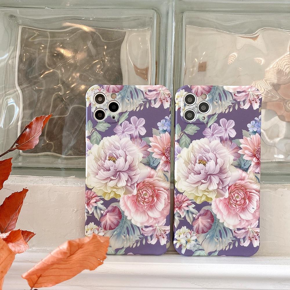Lavender Floral Case-xinru