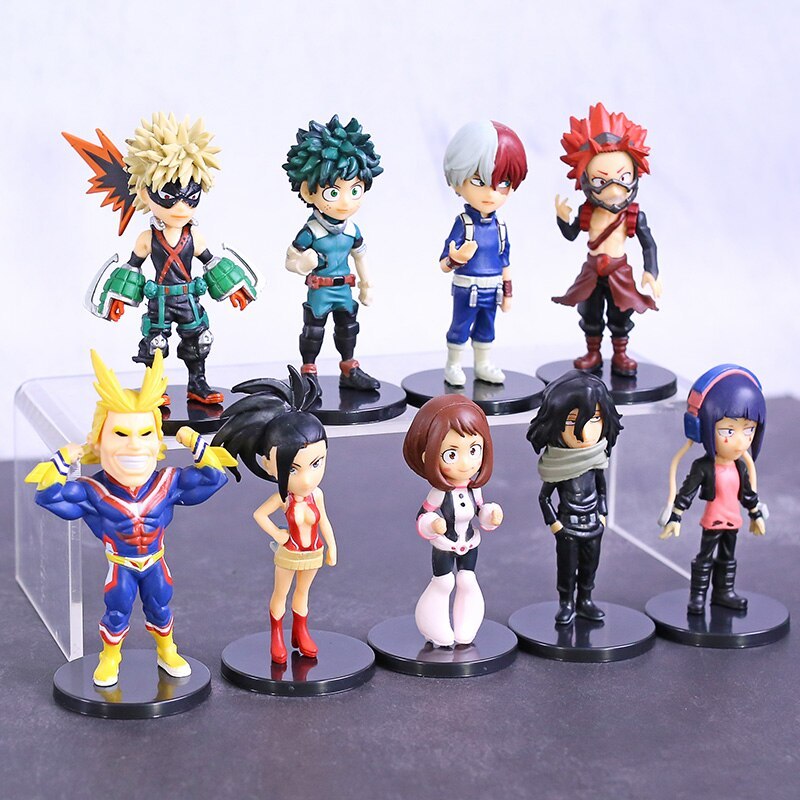 My Hero Academia Collectible PVC Action Figure Toy Model Bundle-xinru