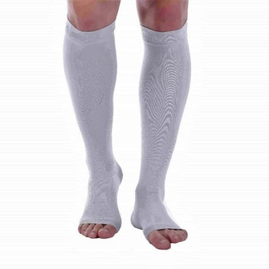 Open Toe Compression Socks - Easy to Put On Toeless Support Stockings!-xinru