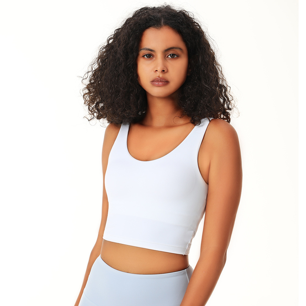 Sports Bra Yoga Wear Vertical Beautiful Back Sports Underwear Quick Drying Bra Fitness Running Women's Yoga Wear-xinru shop