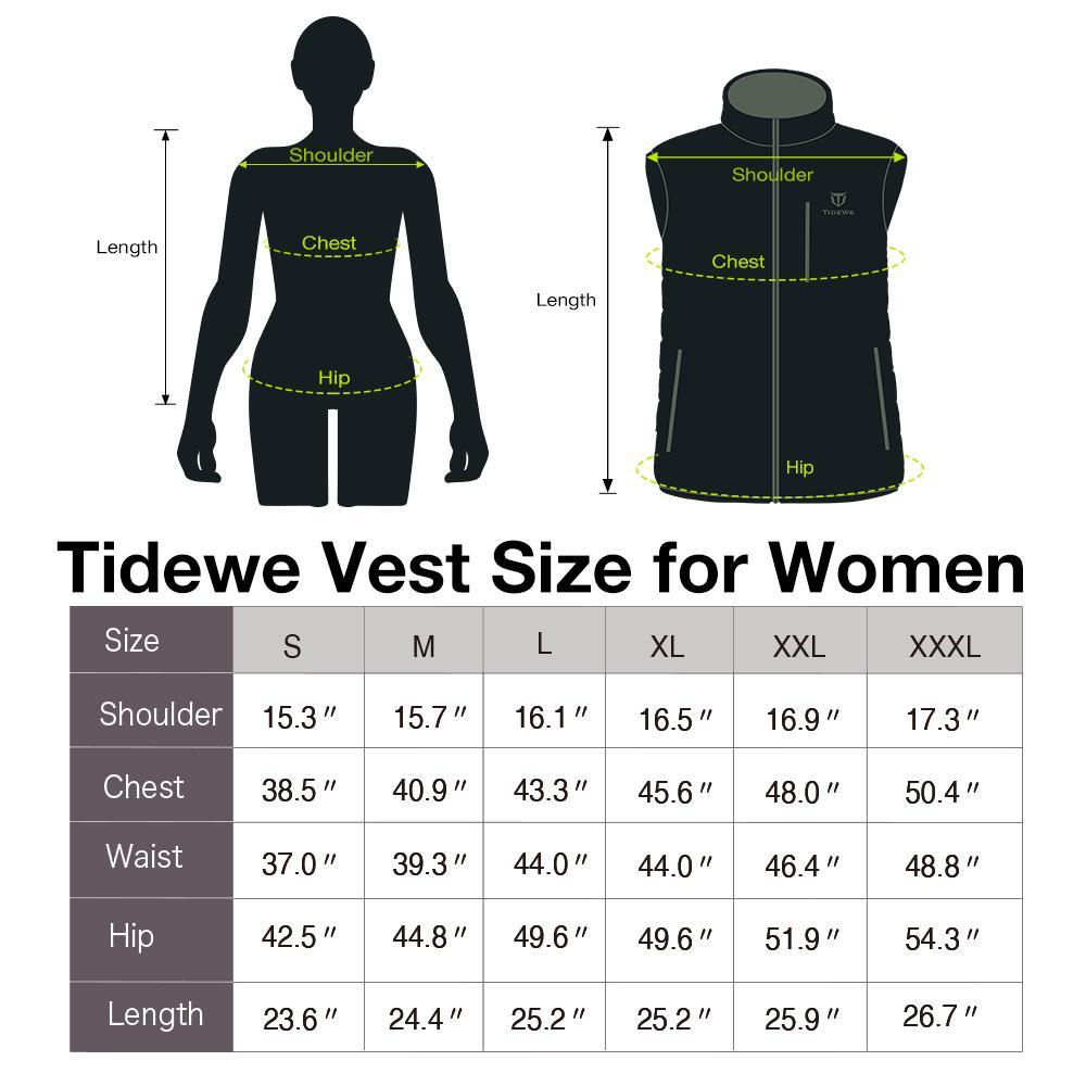 Women閳ユ獨 Lightweight Heated Vest with Battery Pack for Hunting/Hiking-xinru shop