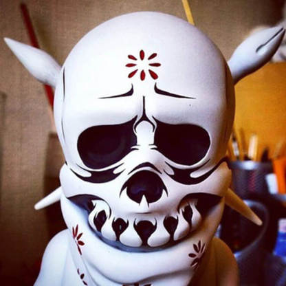 Hip Hop Gnome Doll Memorial Resin Ornament-xinru