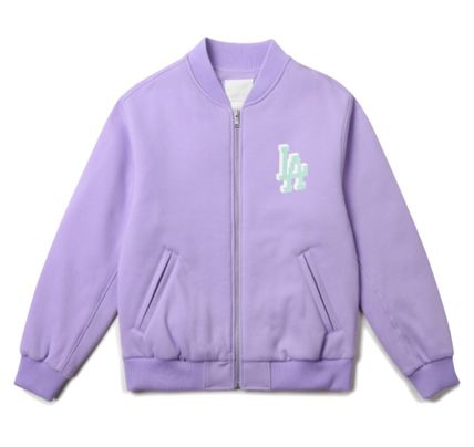 ☆韓国の人気☆【MLB KOREA】☆PLAY JERSEY BASEBALL JACKE.T☆-xinru shop