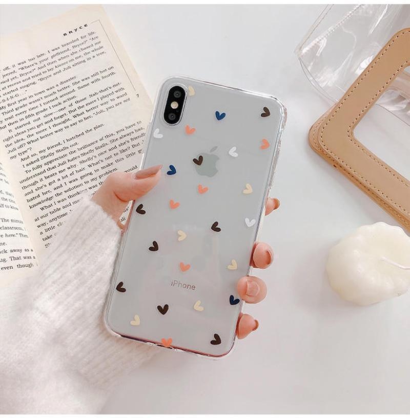 Floral Love Transparent Case-xinru