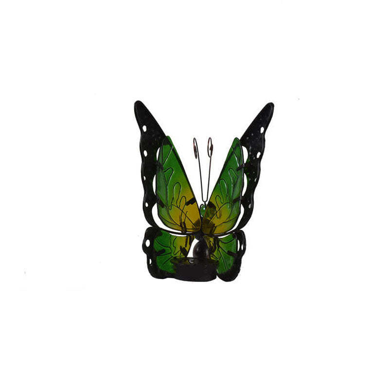 Solar Glass Butterfly Outdoor LED Decorative Garden Light-xinru