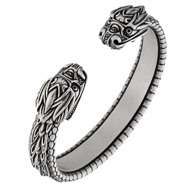 Midgard Arm Ring - Pewter-xinru shop