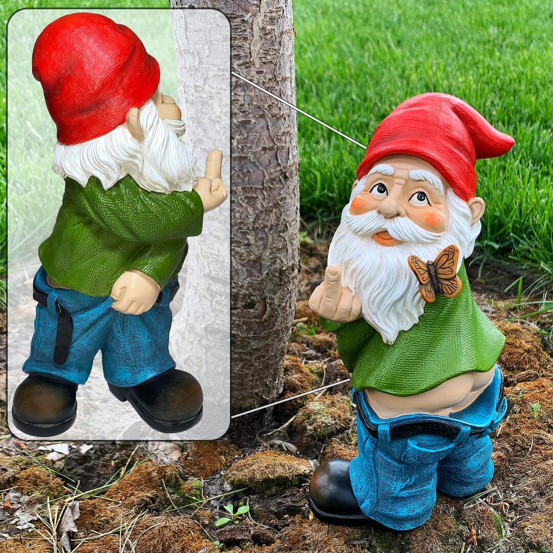 Pants Down Otho Garden Gnome-xinru