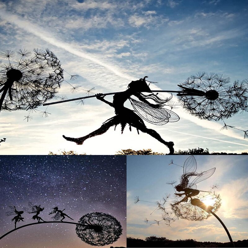 Wonderland Garden Decoration The naughty Spirits Are Dancing-xinru