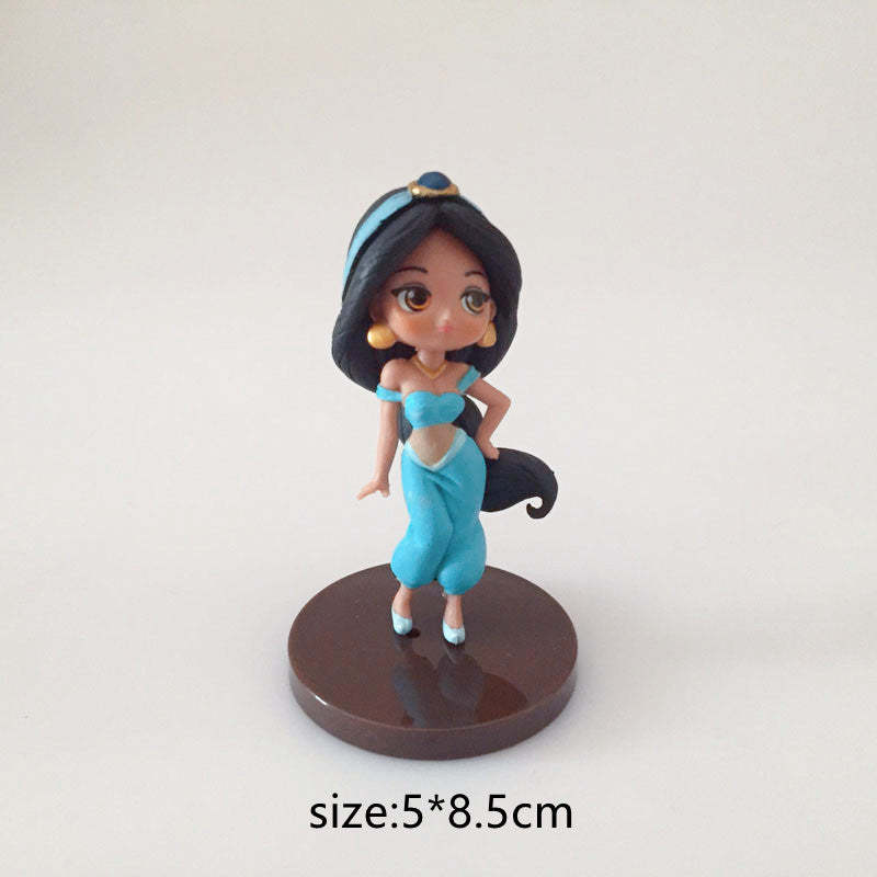 Q Posket Princess PVC Action Figures Collectible Model Toys-xinru