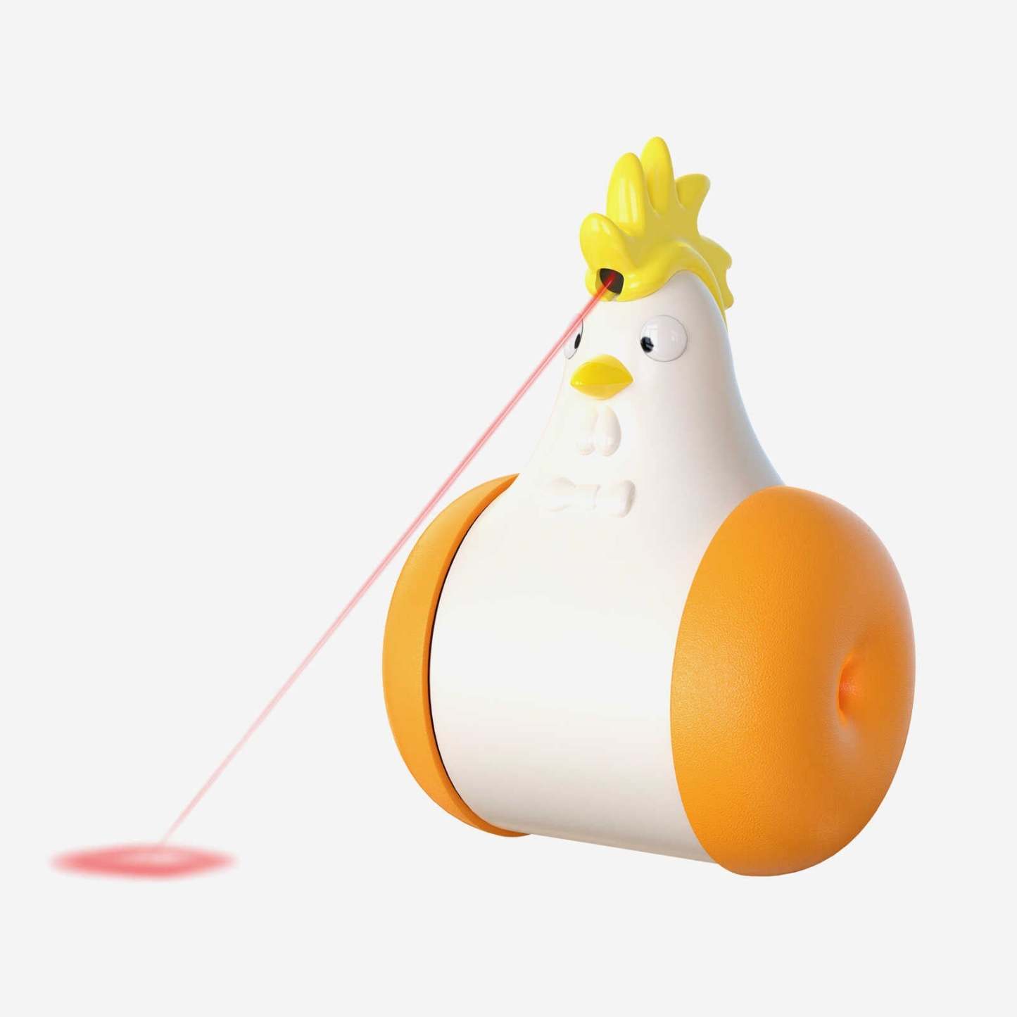 Interactive Chicken Tumbler Laser Cat Toys USB Charging-xinru