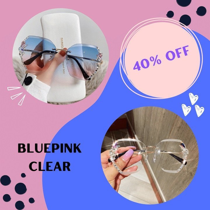 Woman Diamond Sunglasses For Beach Summer-xinru