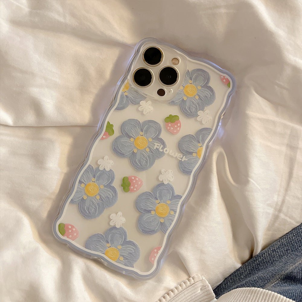 Soft Wavy Flower Case-xinru