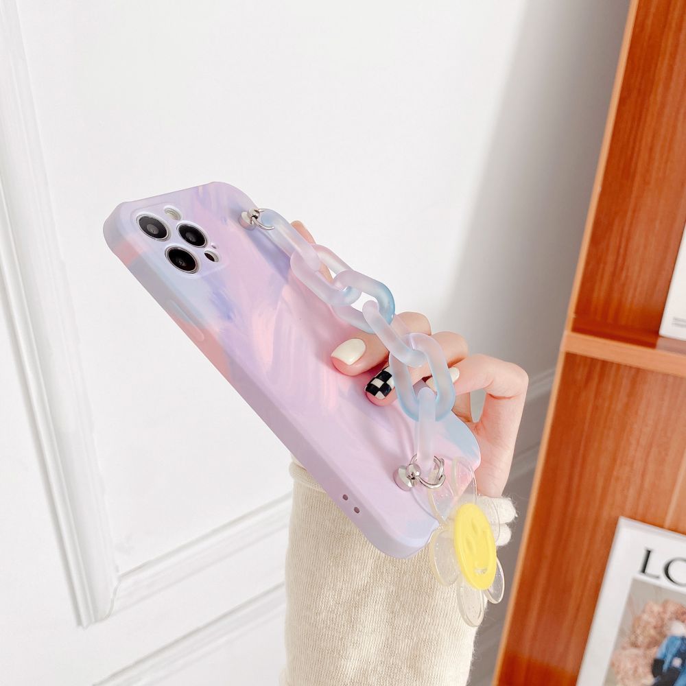 Aurora Smiley Chain Case-xinru