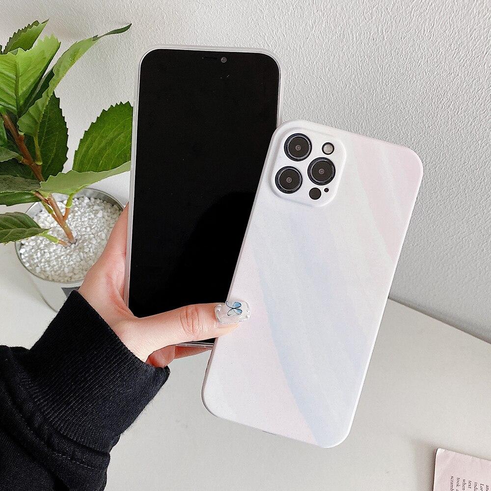 Gradient Glitter Marble Case-xinru