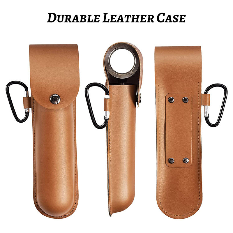 Custom Bushcraft Hand Auger Wrench With Leather Case-xinru