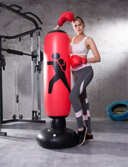 Fitness Inflatable Vertical Boxing Column Thickened 1.6 Meters High-xinru shop