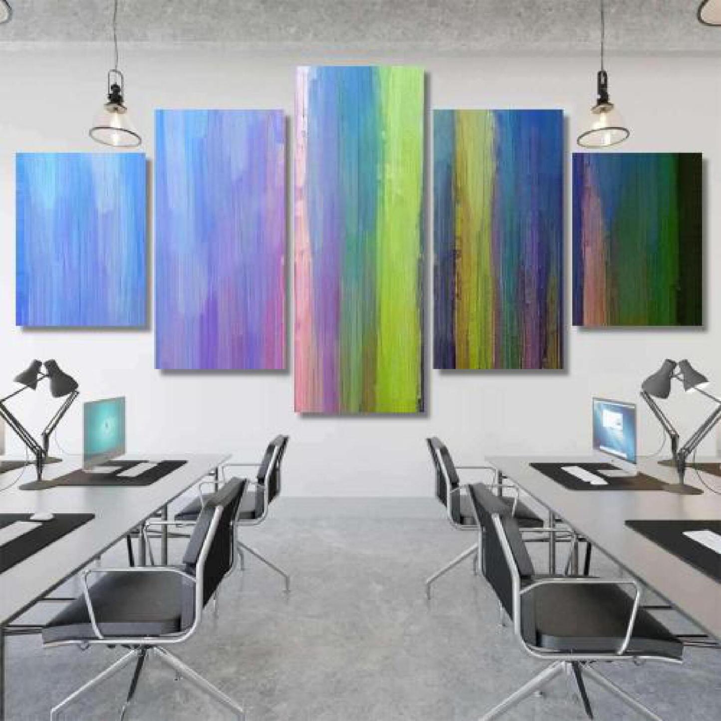 Digital Structure Painting Abstract Art Line-xinru shop