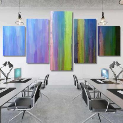 Digital Structure Painting Abstract Art Line-xinru shop