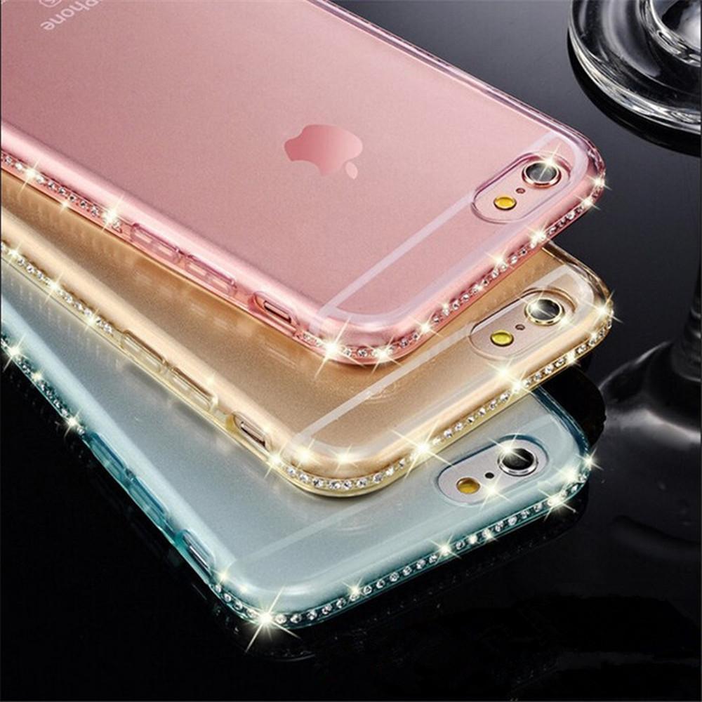 Diamond Bling Transparent Case-xinru