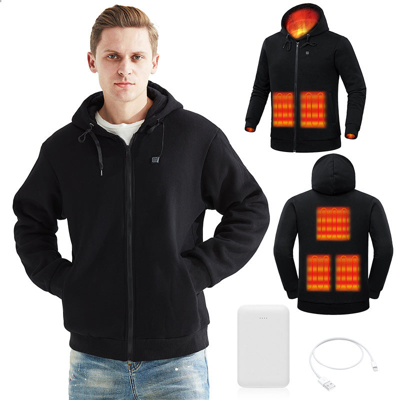 Heated Hoodie with Battery Pack (Unisex)-xinru shop