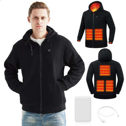 Heated Hoodie with Battery Pack (Unisex)-xinru shop
