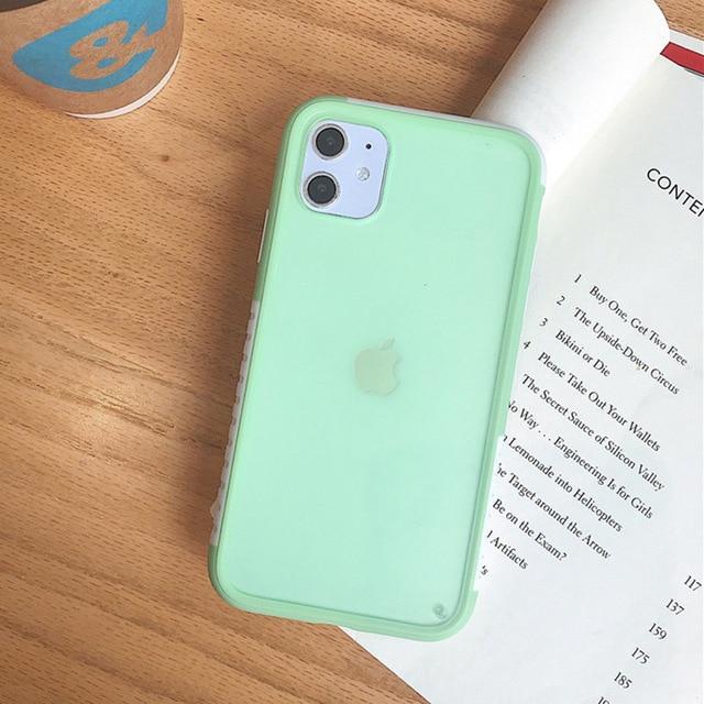 Cute Splicing Candy Color Case-xinru