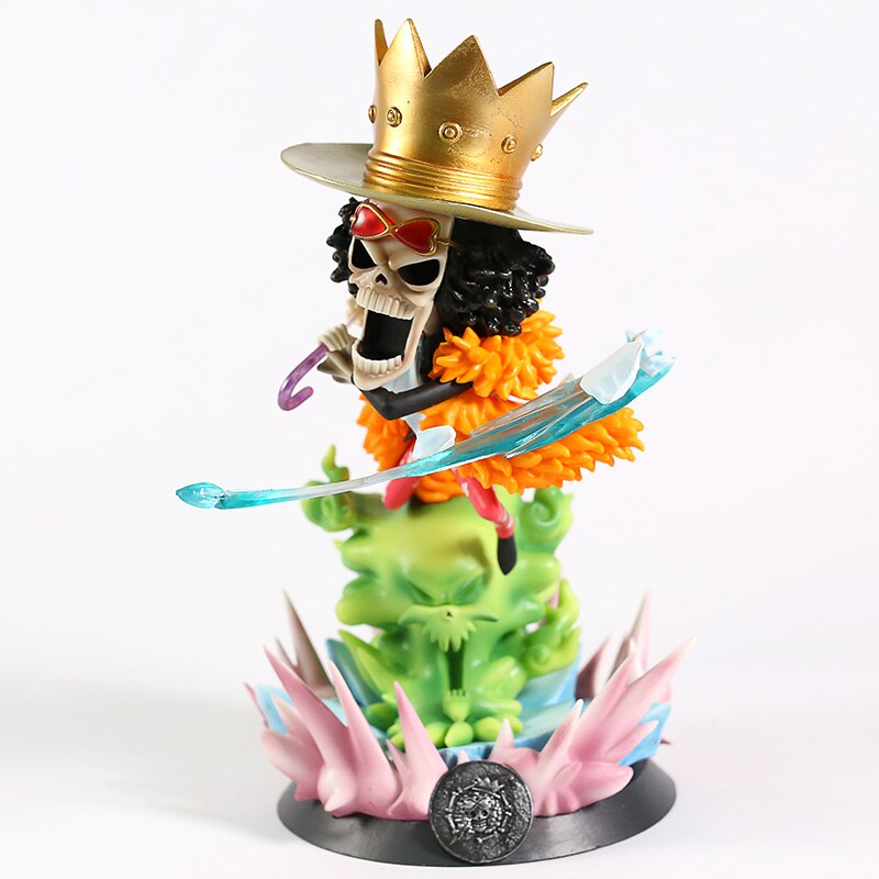 Anime One Piece Brook Figure Collectible Model Toy-xinru