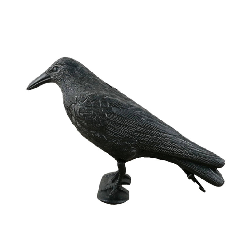 Ake Crow Black Raven Bird Repellent Simulation Durable Realistic-xinru