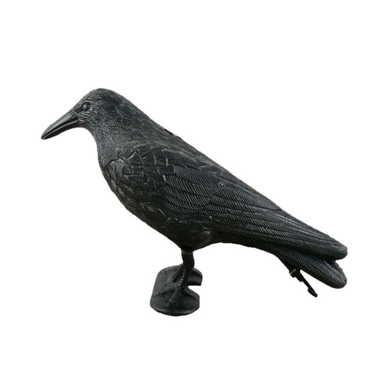 Ake Crow Black Raven Bird Repellent Simulation Durable Realistic-xinru