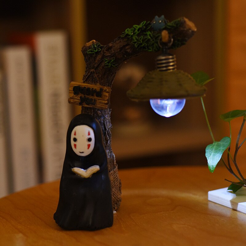 Japanese Kaonashi Spirited Away No Face LED Night Light Figure-xinru