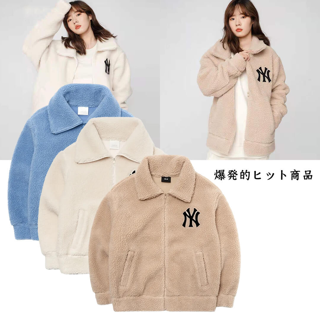 【MLB KIDS】★韓国大人気★Mega logo fleece jumper-xinru shop