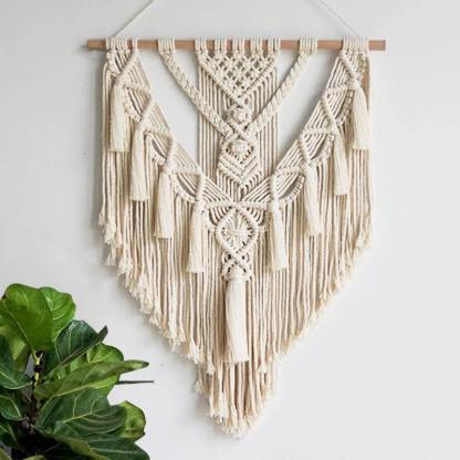 Wall Hanging Tapestry Nordic Hand-woven-xinru shop