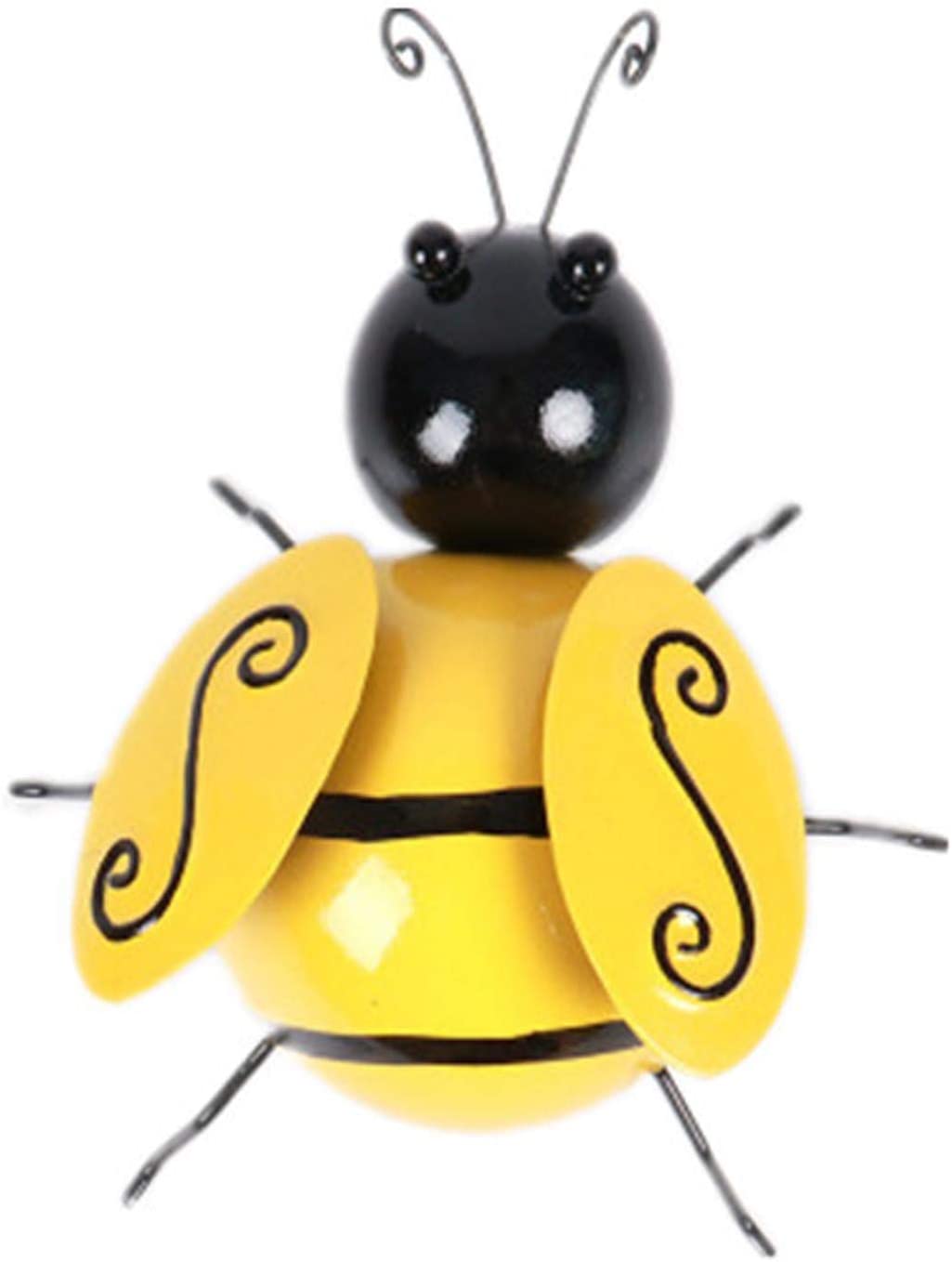 3D Sculpture Wall Art Bee Garden Outdoor Decoration 4 PCS-xinru