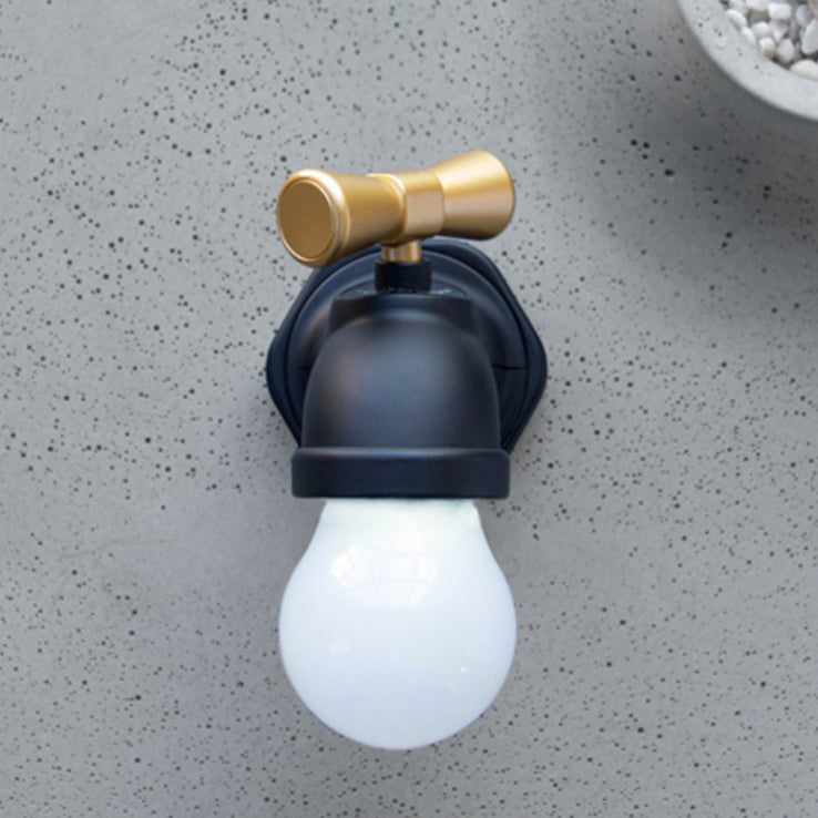 LED Antique Faucet Shape Rechargeable Voice Control Night Light-xinru
