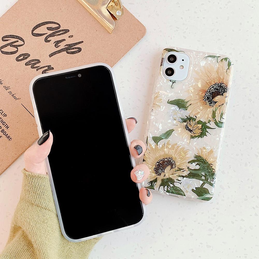 Luxury Sunflower Case-xinru