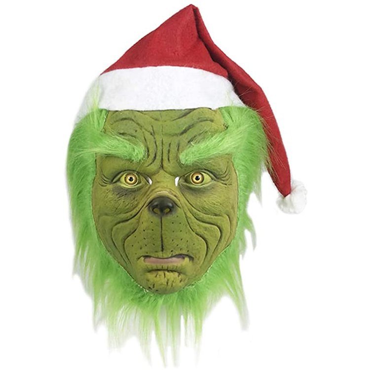 Adult Santa Grinch Costume Outfit For Christmas, Faux Fur.-xinru shop