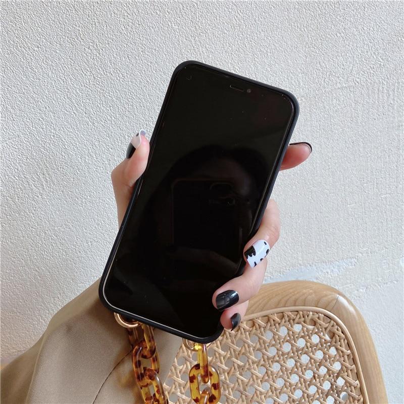 Luxury Leopard Chain Case-xinru