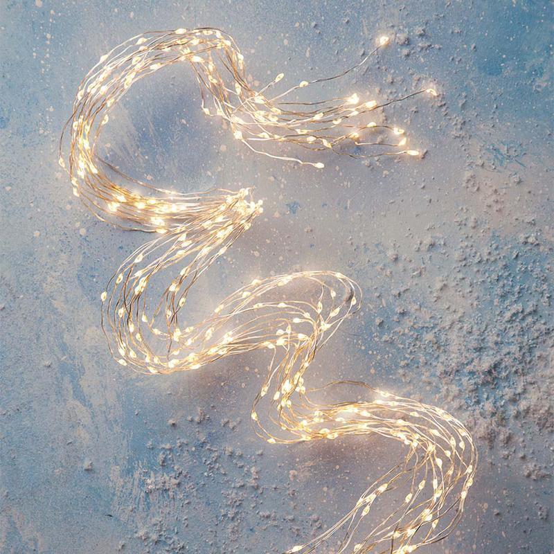 Outdoor Indoor Waterfall String Lights Firefly Bunch Lights-xinru