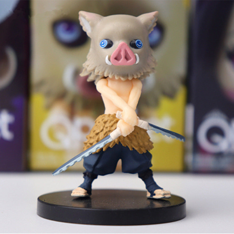 Demon Slayer Action Figure Kimetsu Giyuu Inosuke Tanjirou Nezuko Zenits-xinru