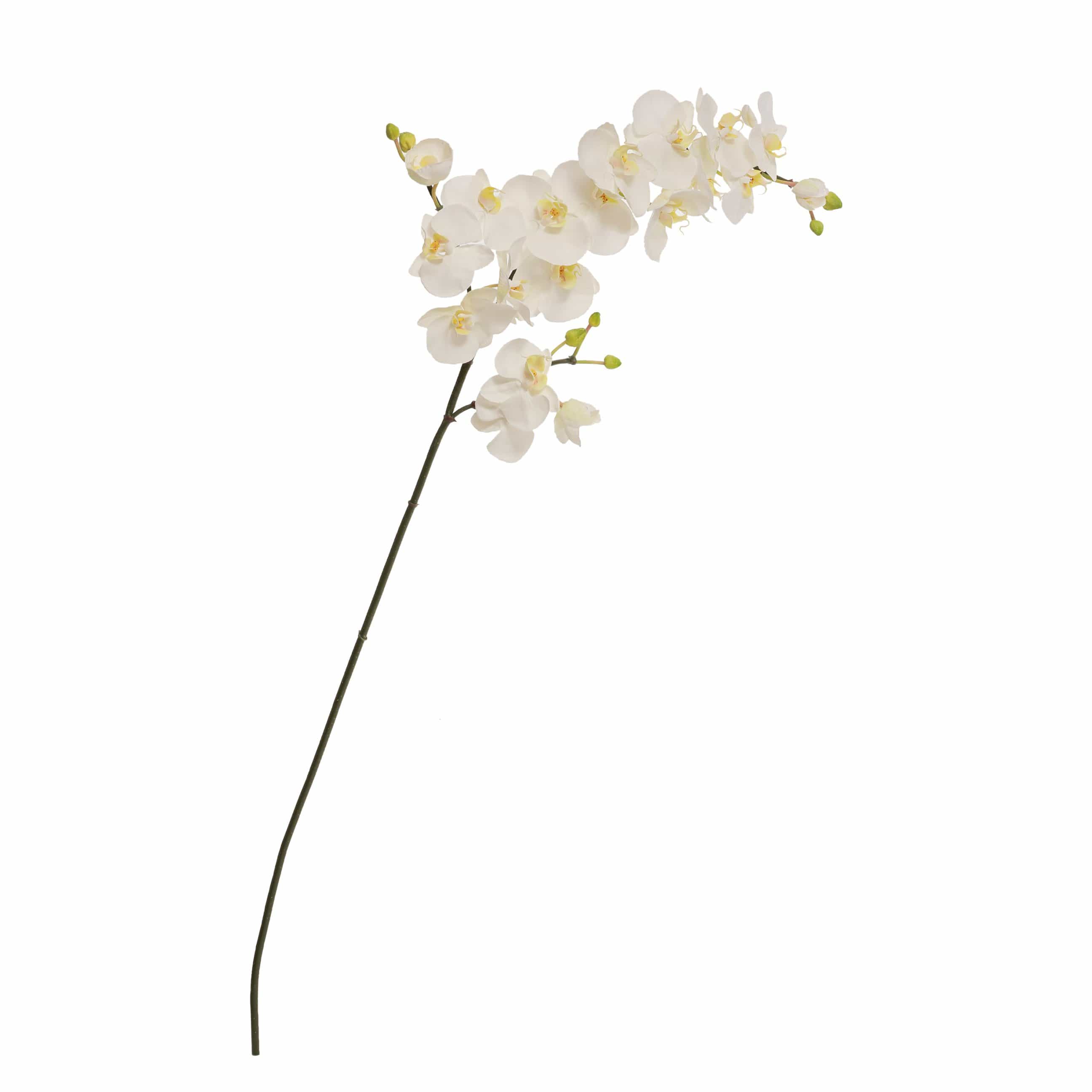 Artificial White Spray Orchid Phalaenopsis 42"-xinru shop