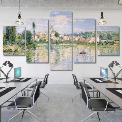 Vetheuil Summer by Claude Monet-xinru shop