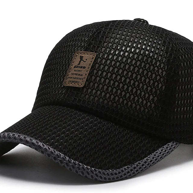 Men's Simple Baseball Cap Dailywear Outdoor Mesh-xinru