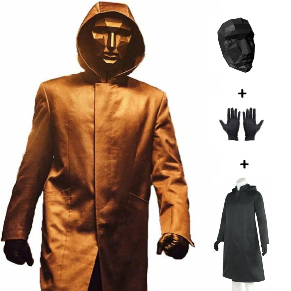 Frontman Coat With Gloves-xinru shop