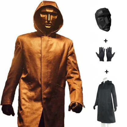Frontman Coat With Gloves-xinru shop