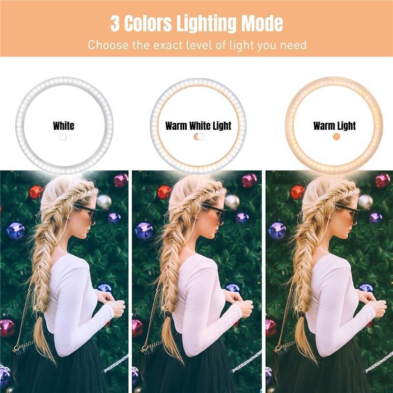 10" Selfie Ring Light  Tripod Makeup For With Stand For Photography Ring Light-xinru