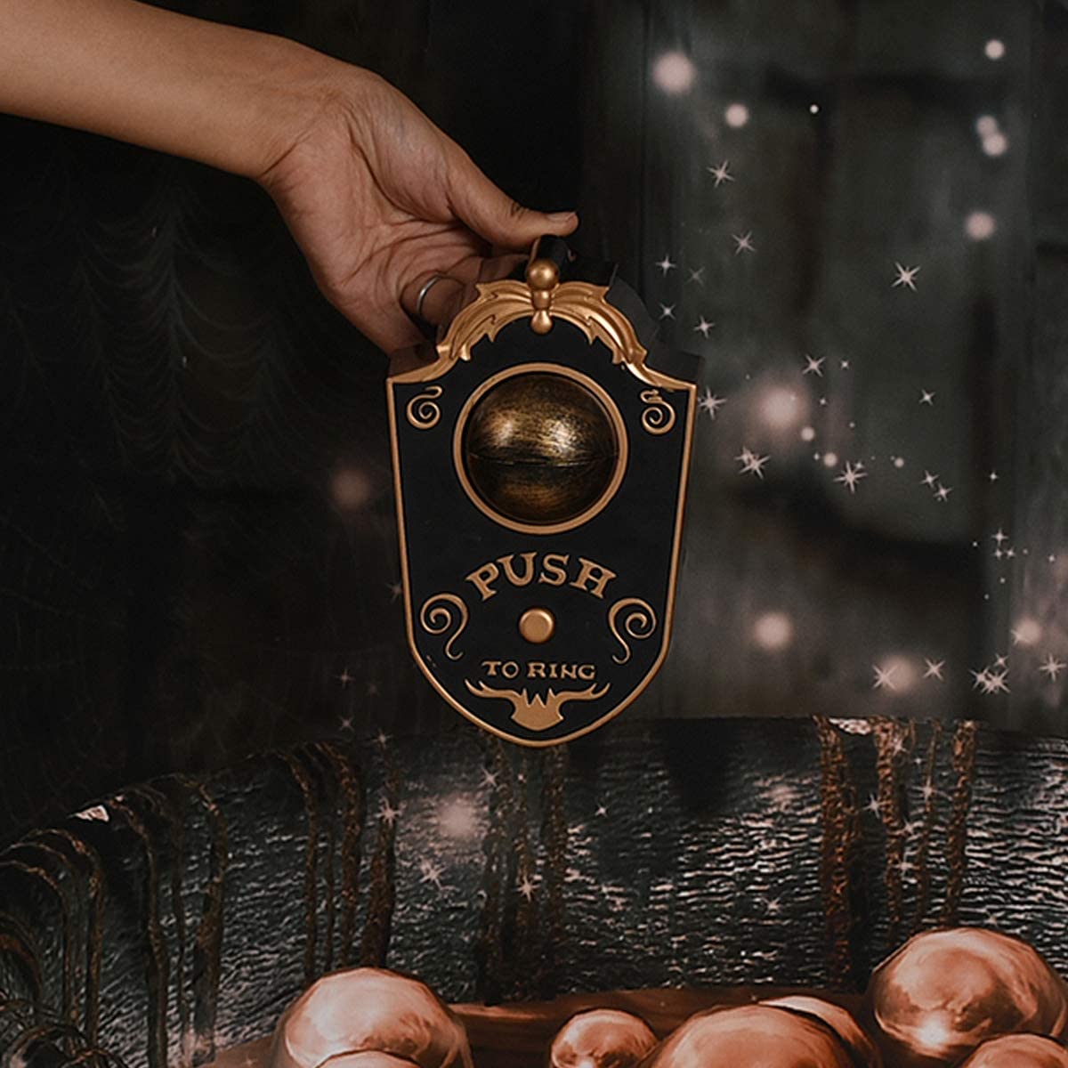 Haunted Doorbell Animation Eyeball Spoof Decoration With Spooky Sound-xinru